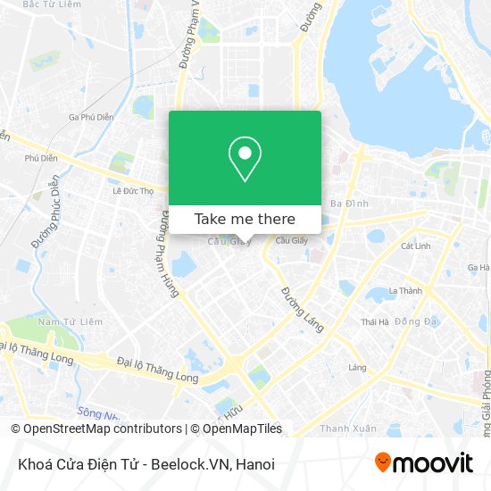 Khoá Cửa Điện Tử - Beelock.VN map