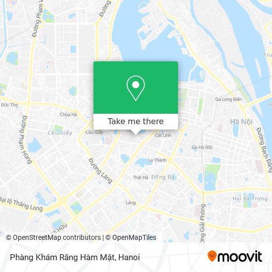 Phàng Khám Răng Hàm Mặt map