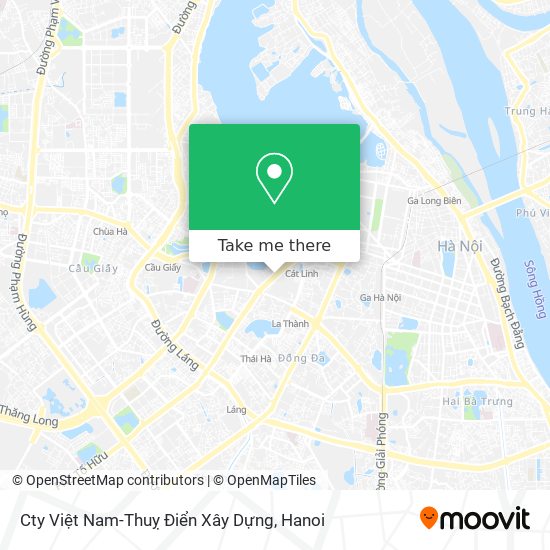 Cty Việt Nam-Thuỵ Điển Xây Dựng map