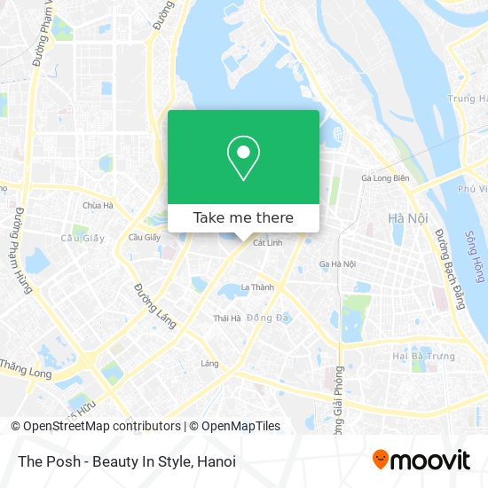 The Posh - Beauty In Style map