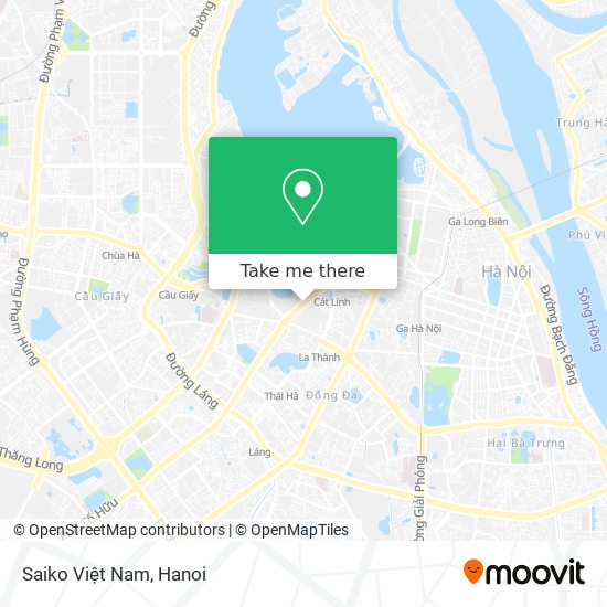 Saiko Việt Nam map