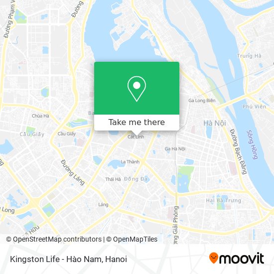 Kingston Life - Hào Nam map