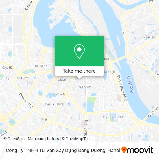 Công Ty TNHH Tư Vấn Xây Dựng Đông Dương map