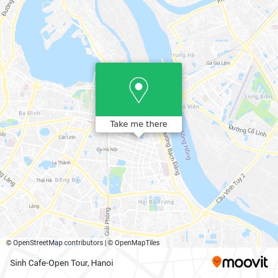 Sinh Cafe-Open Tour map