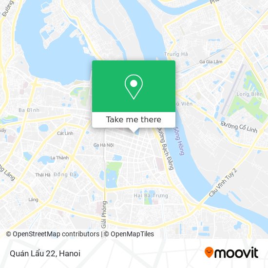 Quán Lẩu 22 map