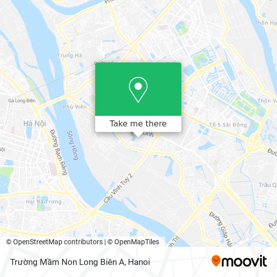 Trường Mầm Non Long Biên A map