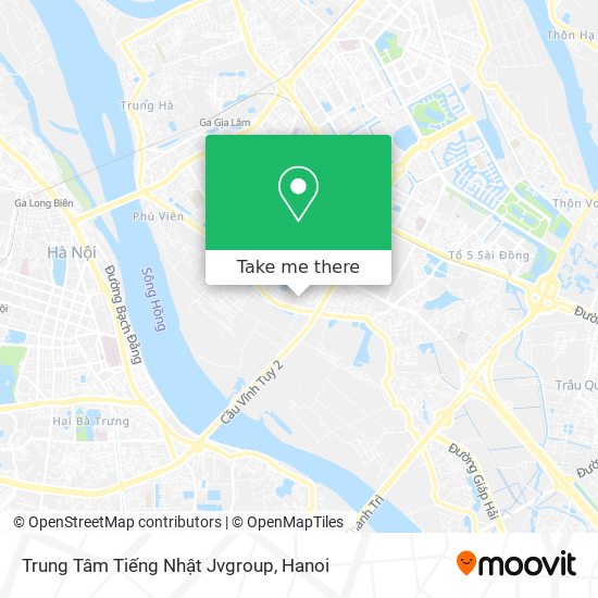 Trung Tâm Tiếng Nhật Jvgroup map