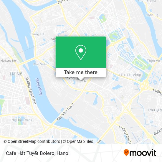 Cafe Hát Tuyết Bolero map