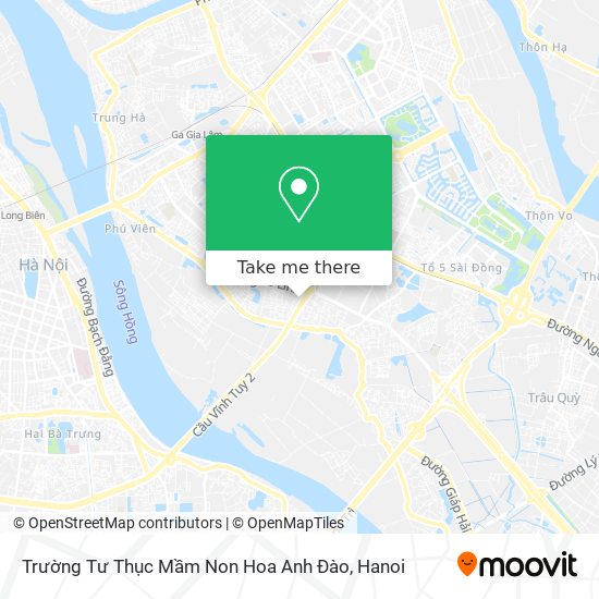 Trường Tư Thục Mầm Non Hoa Anh Đào map