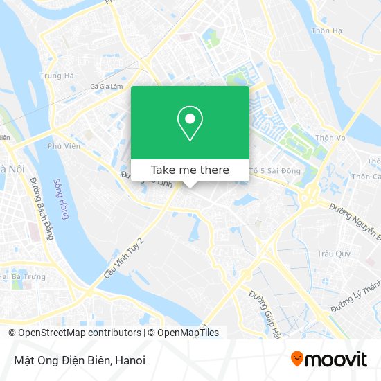 Mật Ong Điện Biên map