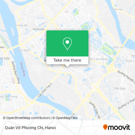 Quán Vịt Phương Chi map