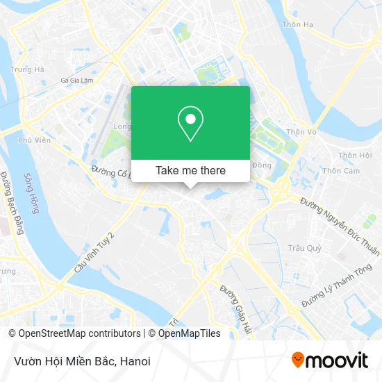 Vườn Hội Miền Bắc map