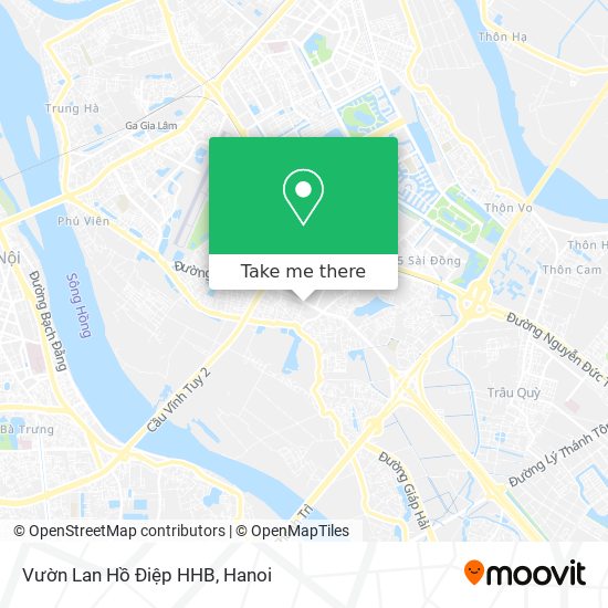 Vườn Lan Hồ Điệp HHB map