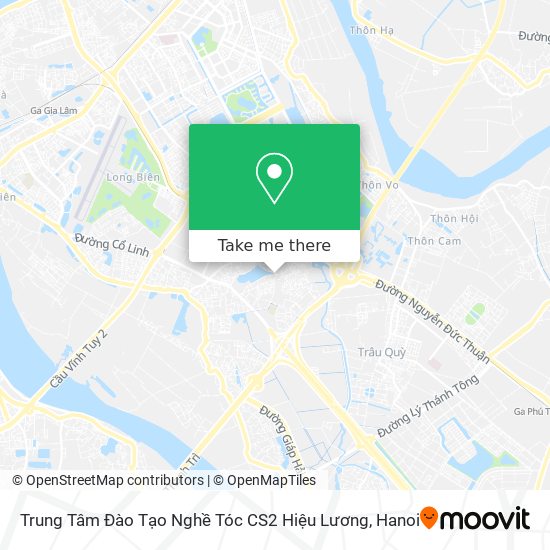 Trung Tâm Đào Tạo Nghề Tóc CS2 Hiệu Lương map