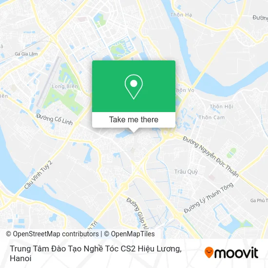 Trung Tâm Đào Tạo Nghề Tóc CS2 Hiệu Lương map