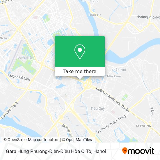 Gara Hùng Phương-Điện-Điều Hòa Ô Tô map