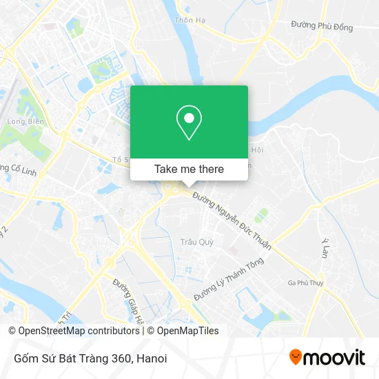 Gốm Sứ Bát Tràng 360 map