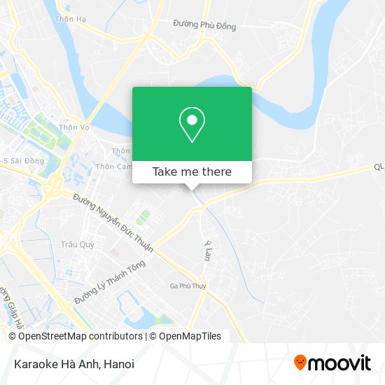 Karaoke Hà Anh map