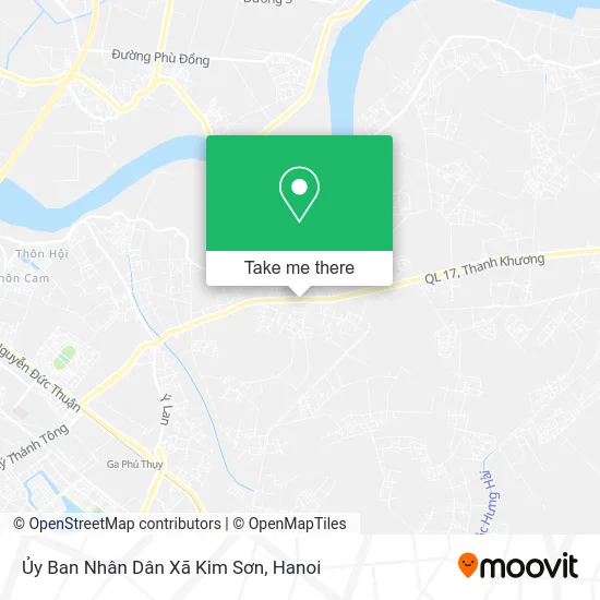 Ủy Ban Nhân Dân Xã Kim Sơn map