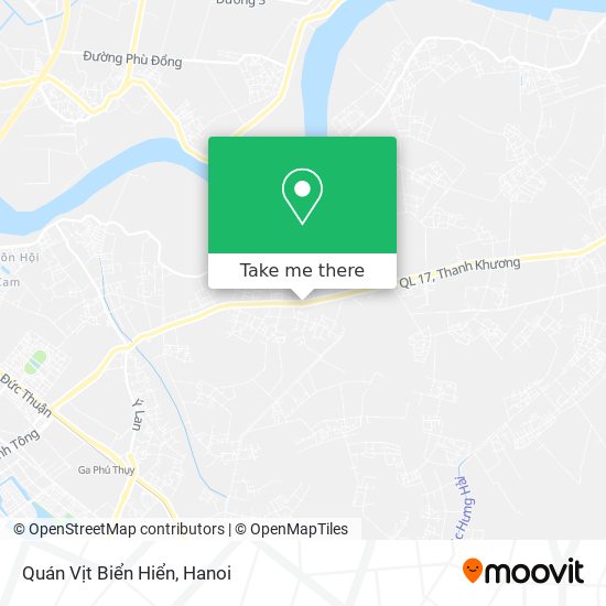 Quán Vịt Biển Hiển map