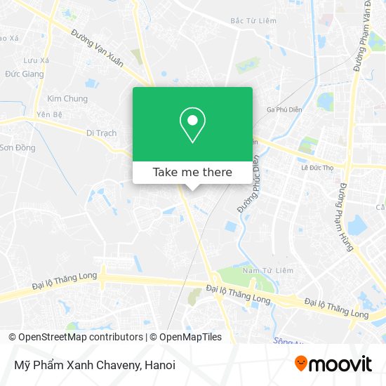Mỹ Phẩm Xanh Chaveny map