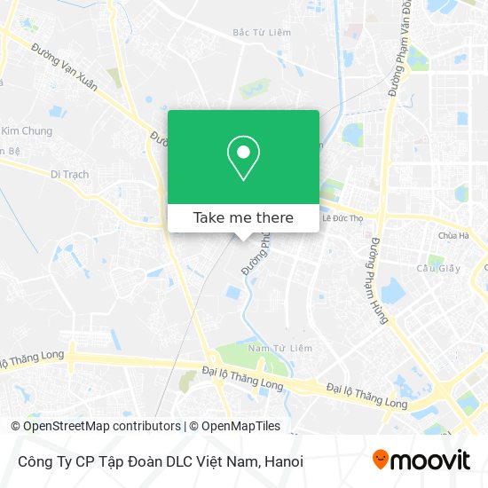 Công Ty CP Tập Đoàn DLC Việt Nam map