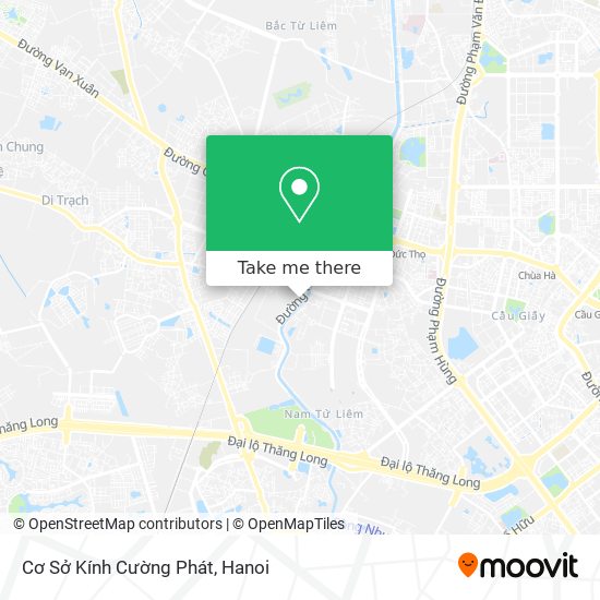 Cơ Sở Kính Cường Phát map