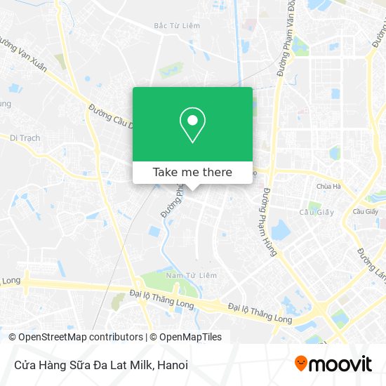 Cửa Hàng Sữa Đa Lat Milk map