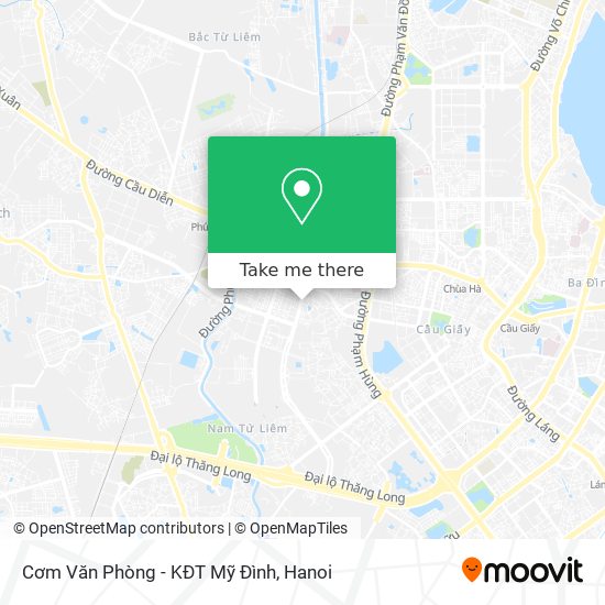 Cơm Văn Phòng - KĐT Mỹ Đình map