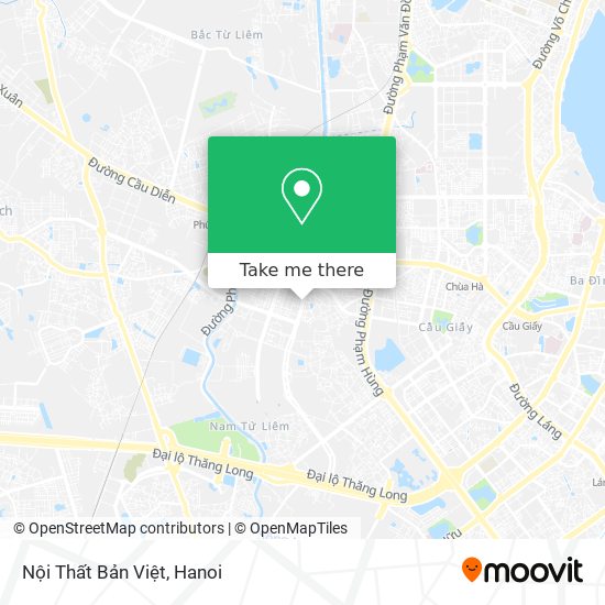 Nội Thất Bản Việt map