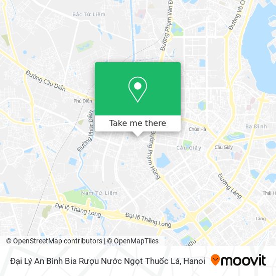 Đại Lý An Bình Bia Rượu Nước Ngọt Thuốc Lá map