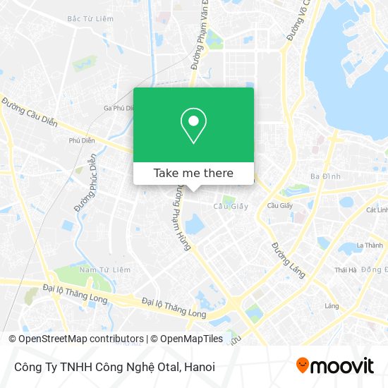 Công Ty TNHH Công Nghệ Otal map