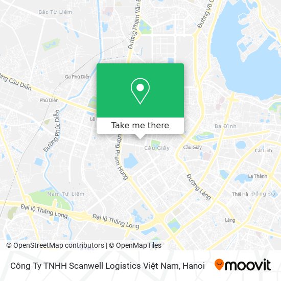 Công Ty TNHH Scanwell Logistics Việt Nam map