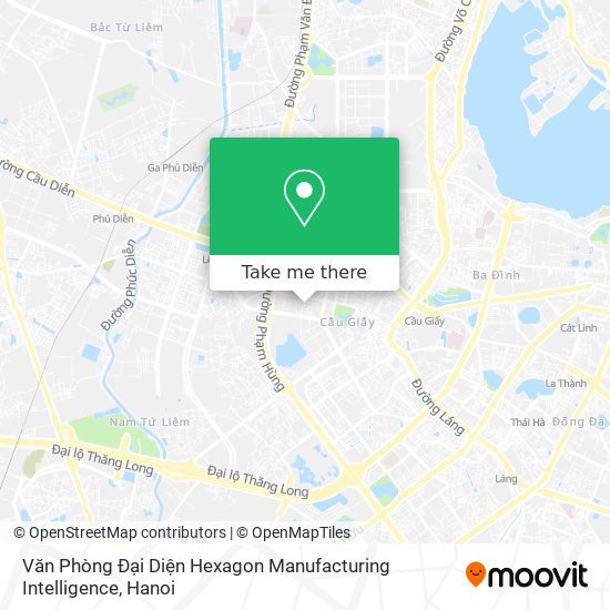 Văn Phòng Đại Diện Hexagon Manufacturing Intelligence map