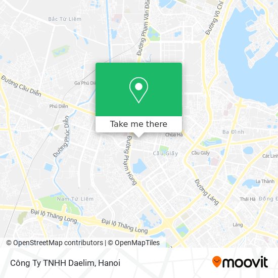 Công Ty TNHH Daelim map