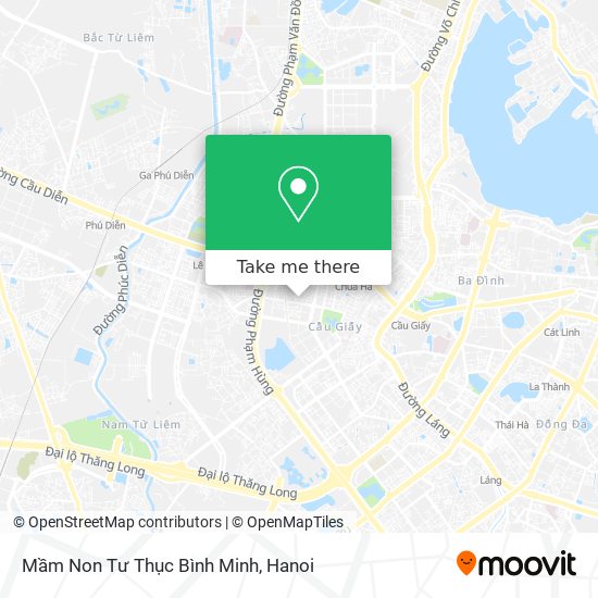 Mầm Non Tư Thục Bình Minh map