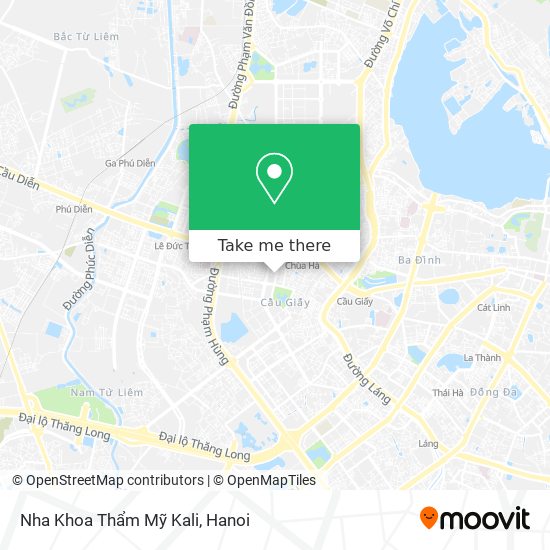 Nha Khoa Thẩm Mỹ Kali map