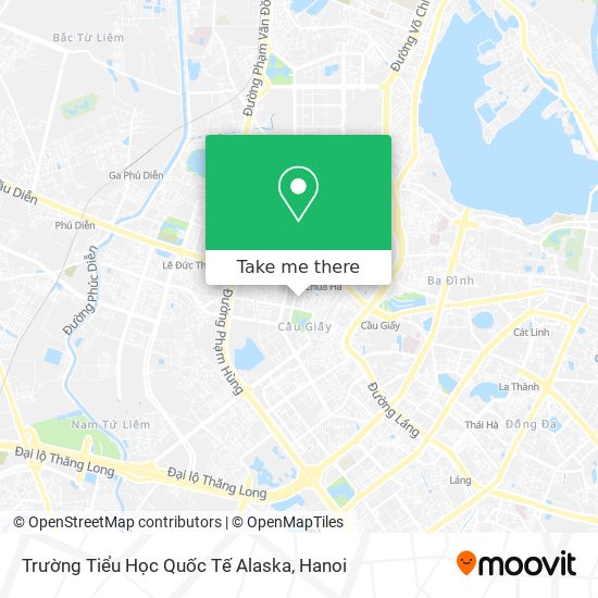 Trường Tiểu Học Quốc Tế Alaska map
