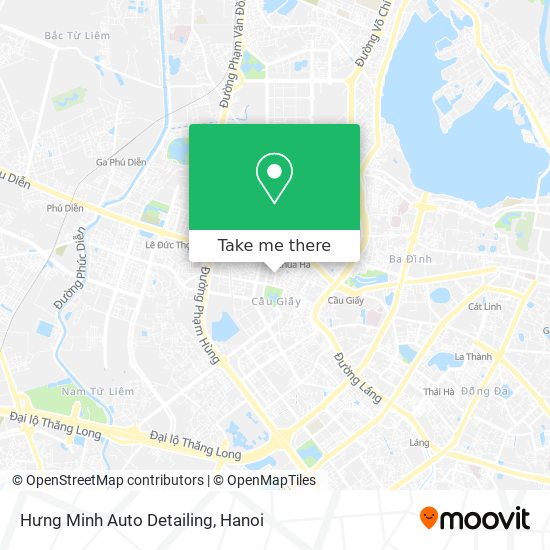 Hưng Minh Auto Detailing map