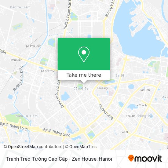 Tranh Treo Tường Cao Cấp - Zen House map