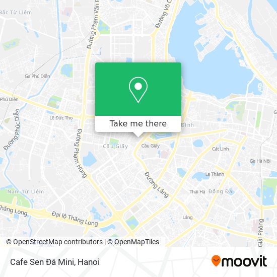 Cafe Sen Đá Mini map