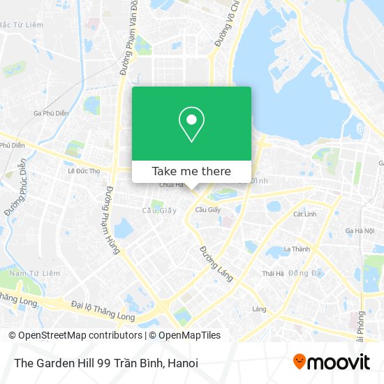 The Garden Hill 99 Trần Bình map