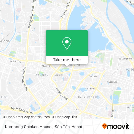 Kampong Chicken House - Đào Tấn map