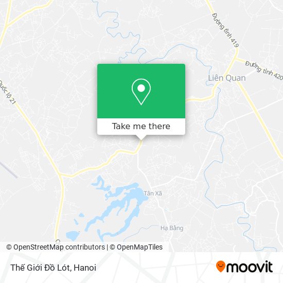 Thế Giới Đồ Lót map