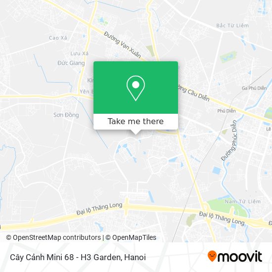 Cây Cảnh Mini 68 - H3 Garden map