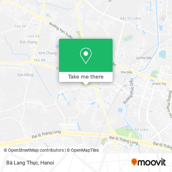 Bà Lang Thục map