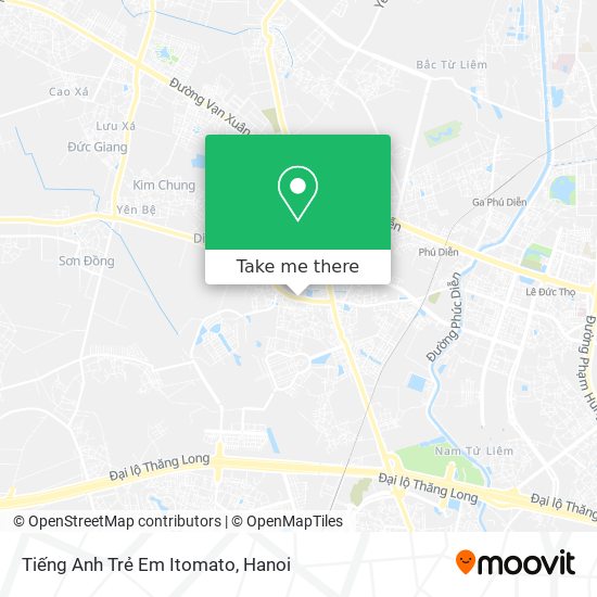 Tiếng Anh Trẻ Em Itomato map