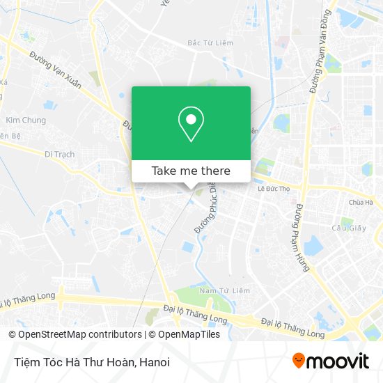 Tiệm Tóc Hà Thư Hoàn map