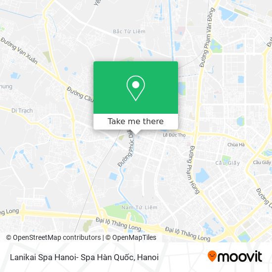 Lanikai Spa Hanoi- Spa Hàn Quốc map