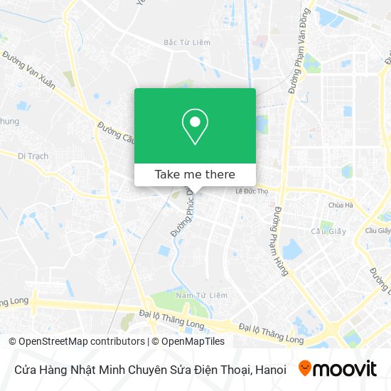 Cửa Hàng Nhật Minh Chuyên Sửa Điện Thoại map